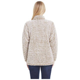 J America Ladies' Epic Sherpa 1/4 Zip