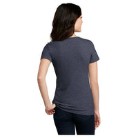 District Made® Ladies Perfect Blend® V-Neck Tee