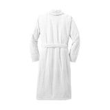 Port Authority® Checkered Terry Shawl Collar Robe