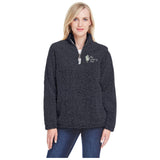 J America Ladies' Epic Sherpa 1/4 Zip