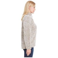 J America Ladies' Epic Sherpa 1/4 Zip