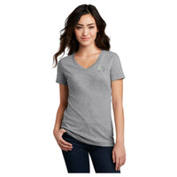 District Made® Ladies Perfect Blend® V-Neck Tee