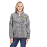 J America Ladies' Epic Sherpa 1/4 Zip