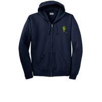 Hanes® - Unisex Full-Zip Hooded Sweatshirt