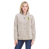 J America Ladies' Epic Sherpa 1/4 Zip