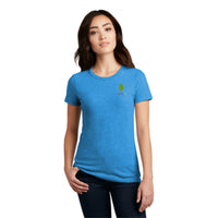 District Made® Ladies Perfect Blend® Crew Tee